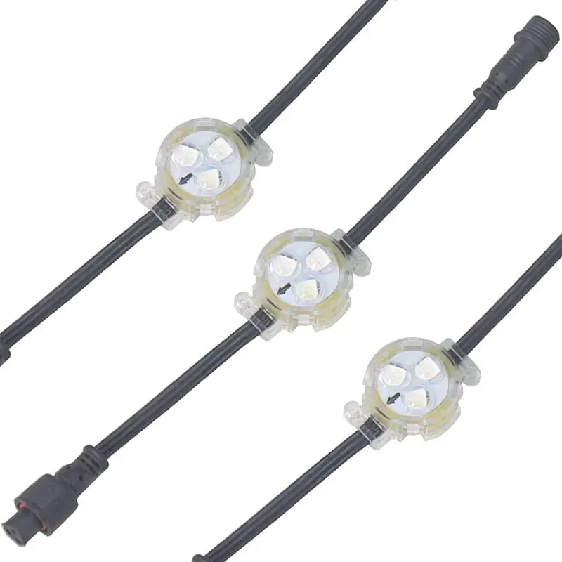 DC12V IP68 RGB Permanent Christmas Light LED Point Light